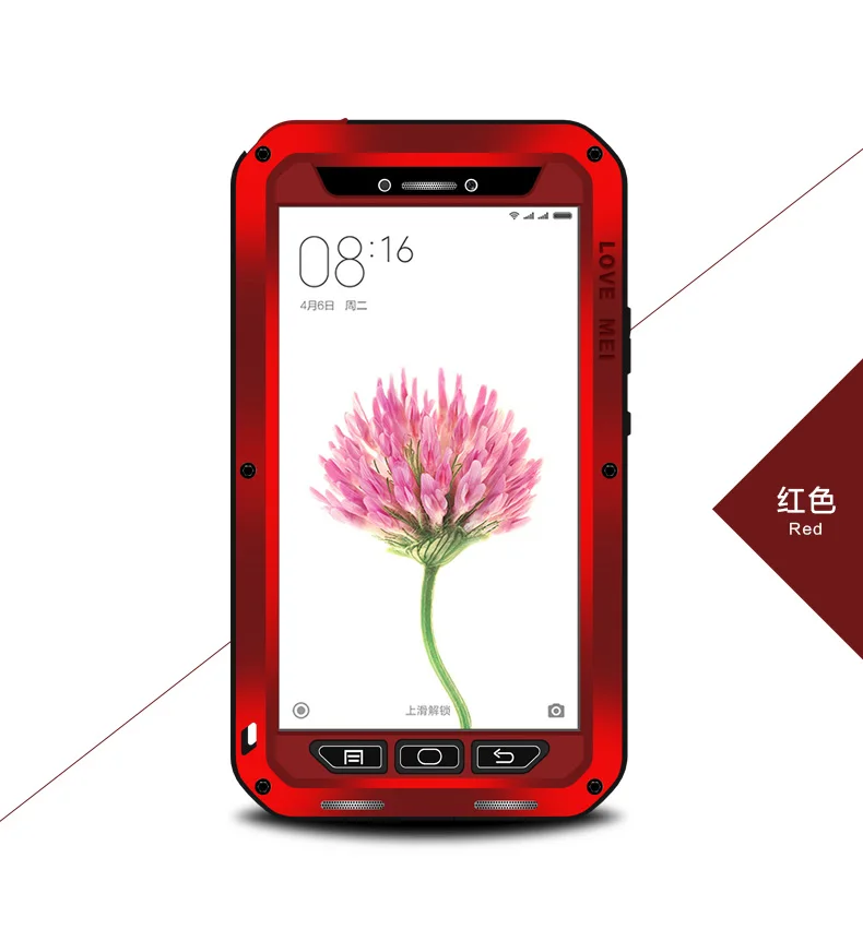 Металлические алюминиевые Чехлы LOVE MEI для Xiaomi Max 6 44 &quot противоударные