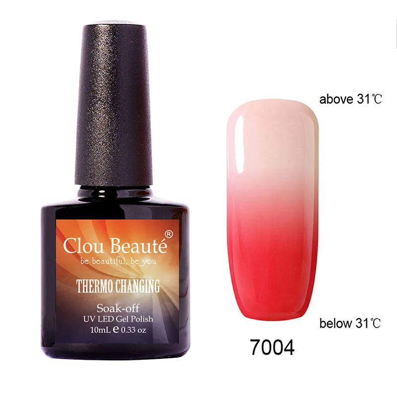 Маникюрный Гель-лак Clou Beaute 48 цветов 1 шт. для изменения температуры нейл-арта