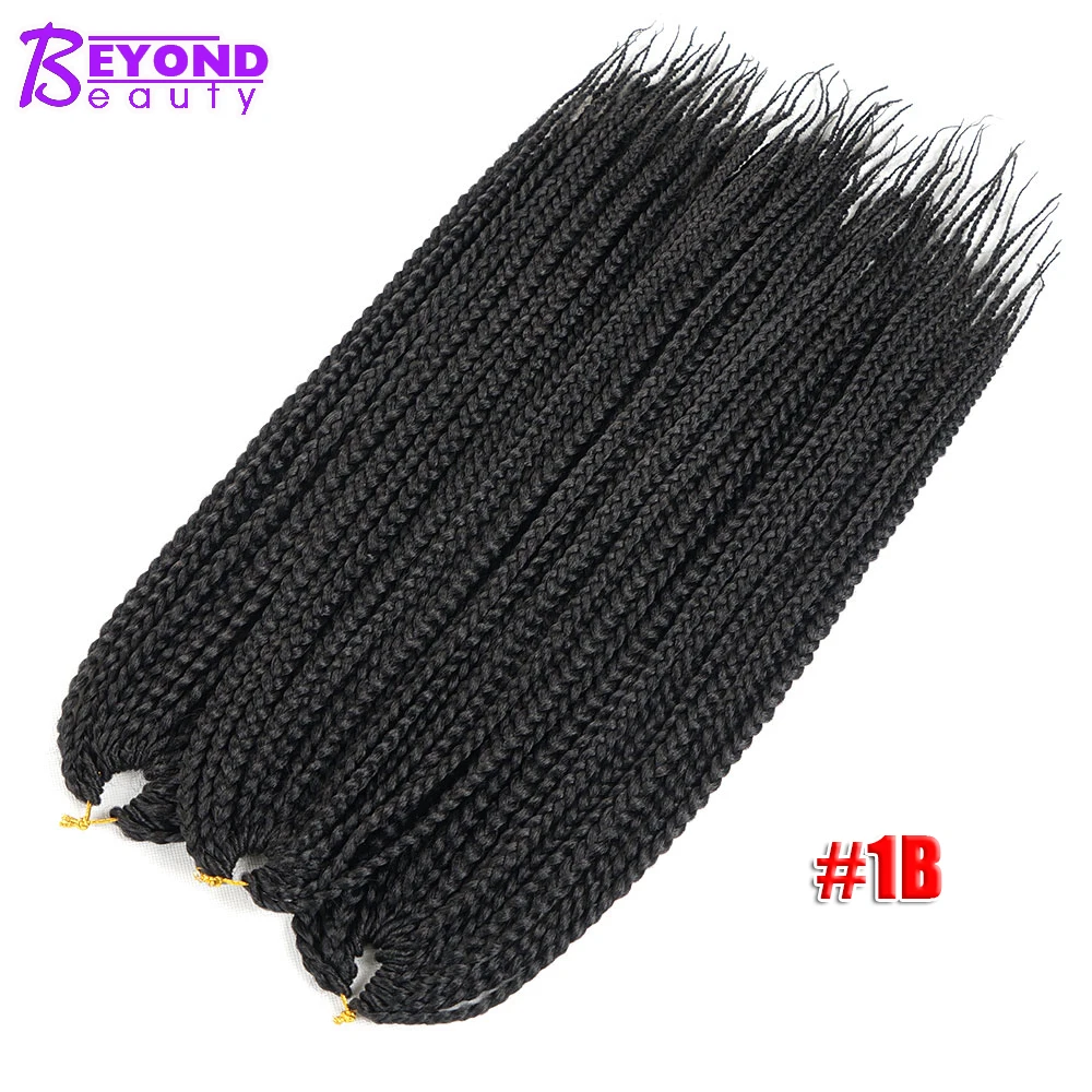 Beyond beauty Crotchet Box сплетенные волосы для наращивания Омбре черные коричневые цвета плетение волос Синтетические жгуты для вплетания оптом