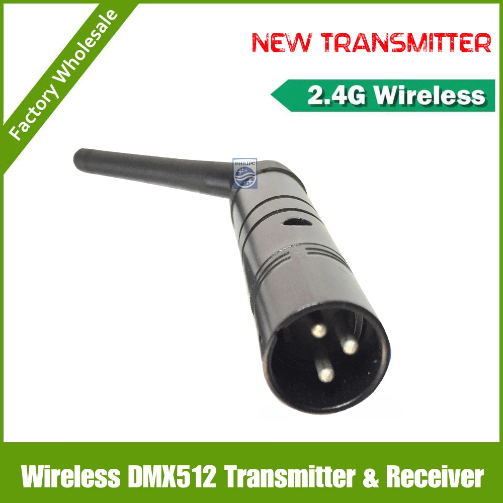 DHL/EMS 2 4G беспроводной dmx512 передатчик и приемник сценический светильник с