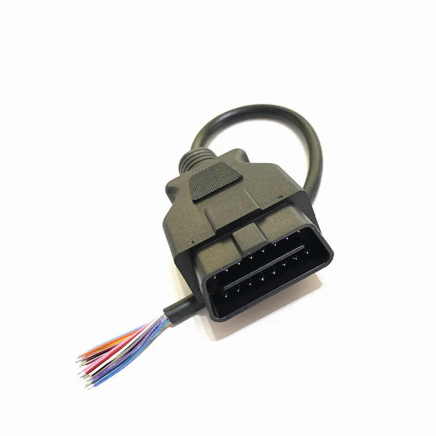 OBD2 Мужской кабель 16Pin Женский удлинитель открывающийся автомобильный