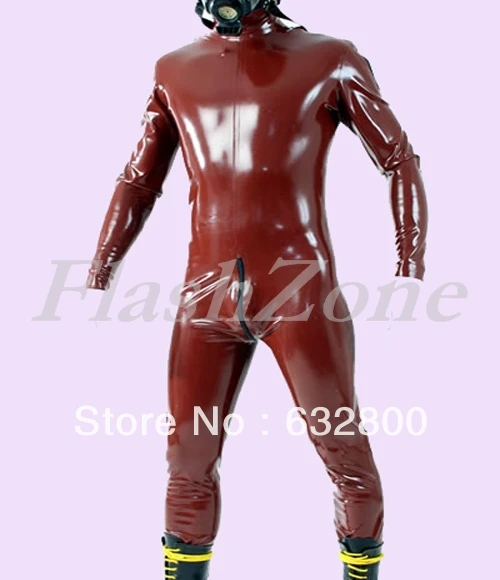 Латексная одежда Клубные боди для мужчин с молнией сзади и животом|clothing stock|bodysuit