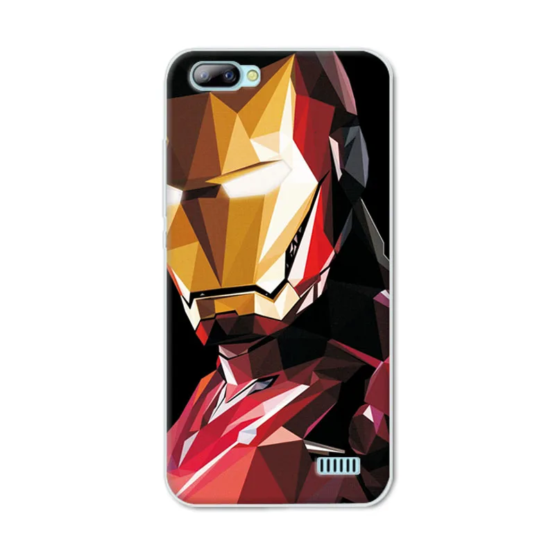 Очаровательный герой Marvel Капитан Америка чехол для телефона Blackview A7 Человек-паук