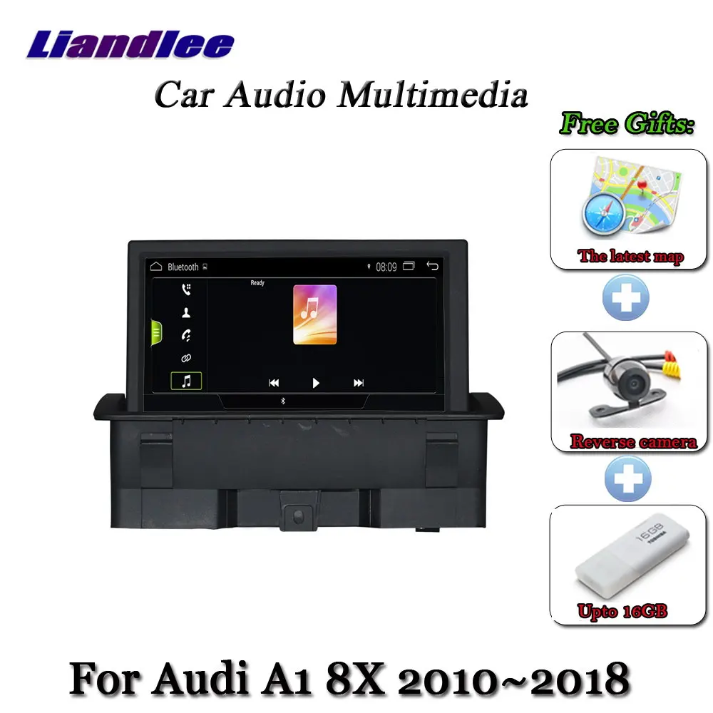 Standard Liandlee автомобильная система Android для Audi A1 8X 2010~ стерео радио DVD tv Carplay камера gps Navi Навигация BT экран мультимедиа - Цвет: Standard