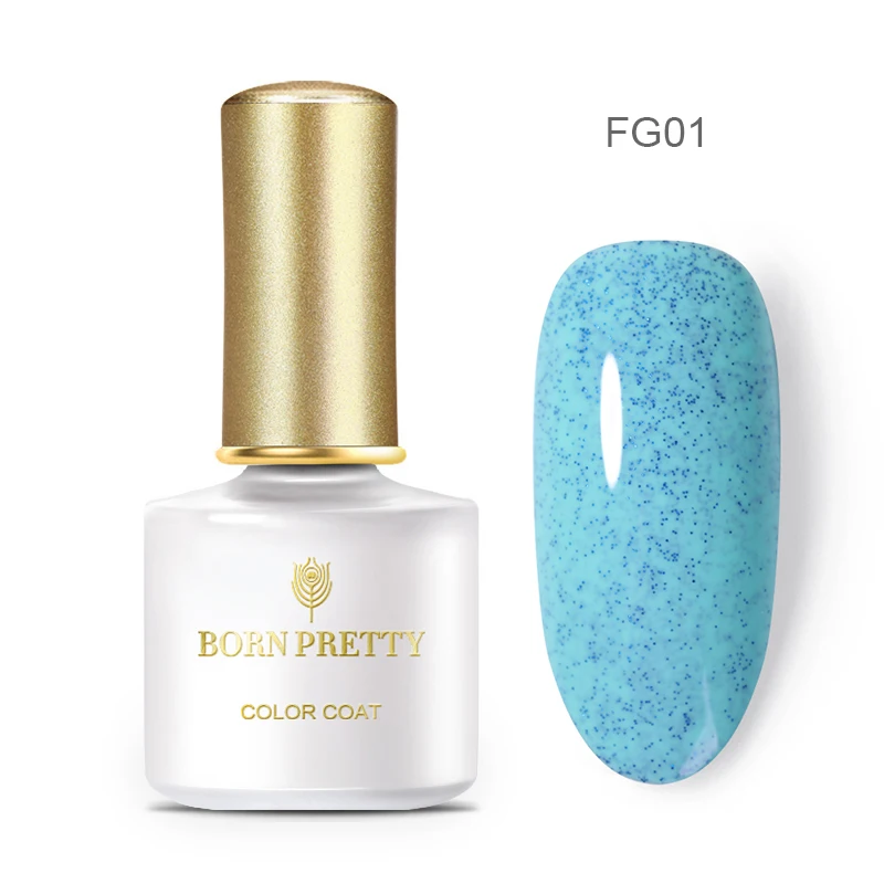 BP-FG01 BORN PRETTY 6 мл замачиваемый туманный гель серия Синий Фиолетовый Блестки УФ-гель для дизайна ногтей мерцающий Маникюр для украшения ногтей - Цвет: BP-FG01