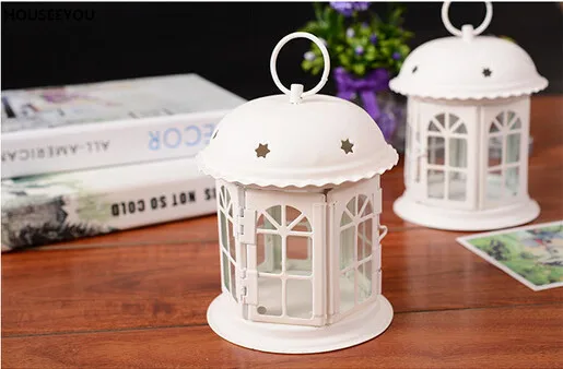 Старинные подсвечники железные для Белого дома кабинета бара кофейного