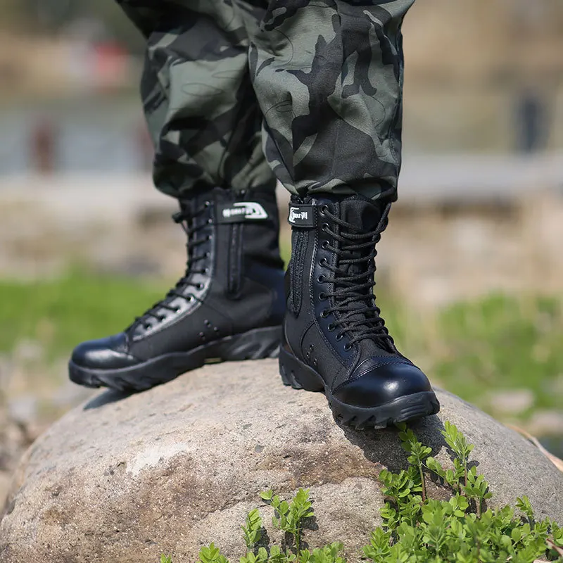 

tactical shoes Male Military combat boots for Men High safety breathable tactical boots spring 2018 unisex hiking shoes