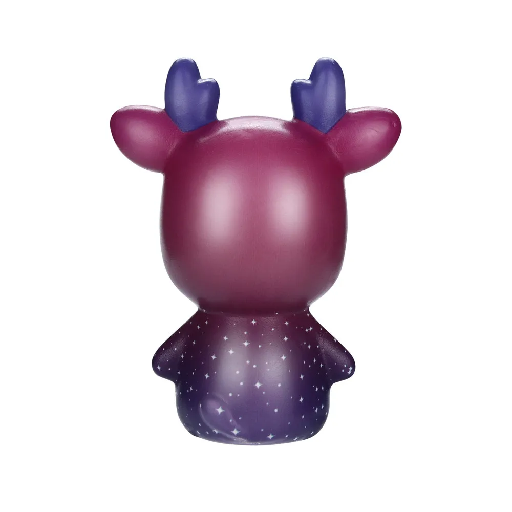 Мягкие игрушки Kawaii Рождественский олень медленно растущий крем