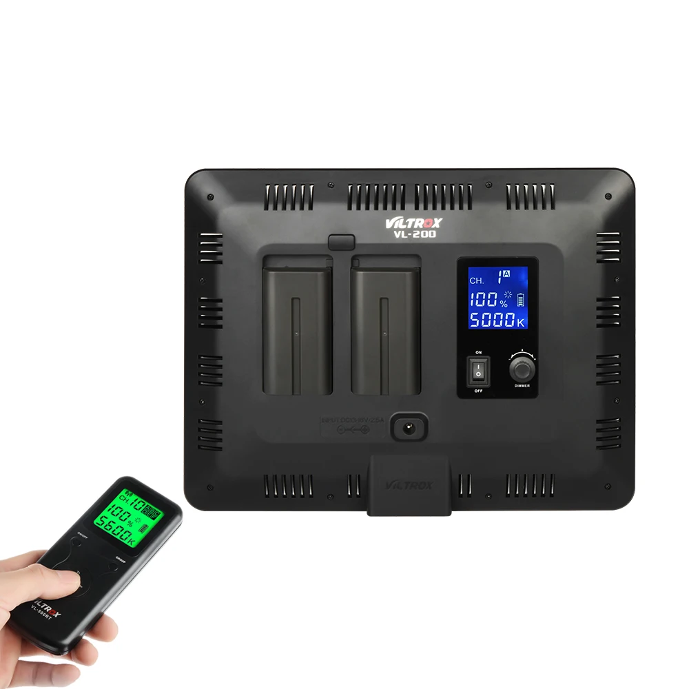 Viltrox VL 200 Pro Беспроводная дистанционная Светодиодная лампа для студийной
