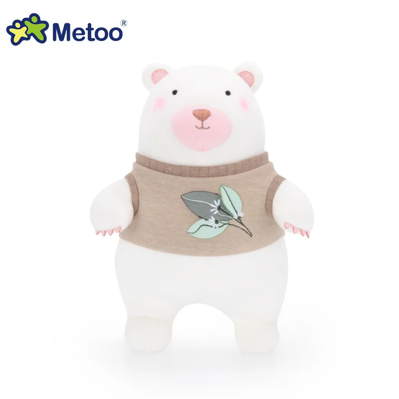 24 см Kawaii Медведь Мягкие плюшевые животные мультфильм детские игрушки для девочек Дети День рождения Рождественский подарок кукла Metoo - Цвет: 2