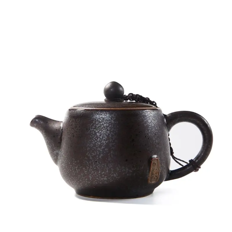 

190 ml Japanese Style Small Teapots Vintage Coarse Pottery Tea Pot Ceramic Kung Fu Tea Set Kettle Teaware Drinkware Home Decor