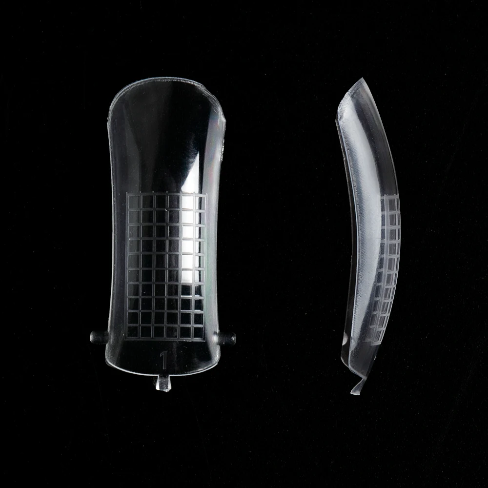 20 шт. прозрачные накладные ногти искусственные полное покрытие акриловые для