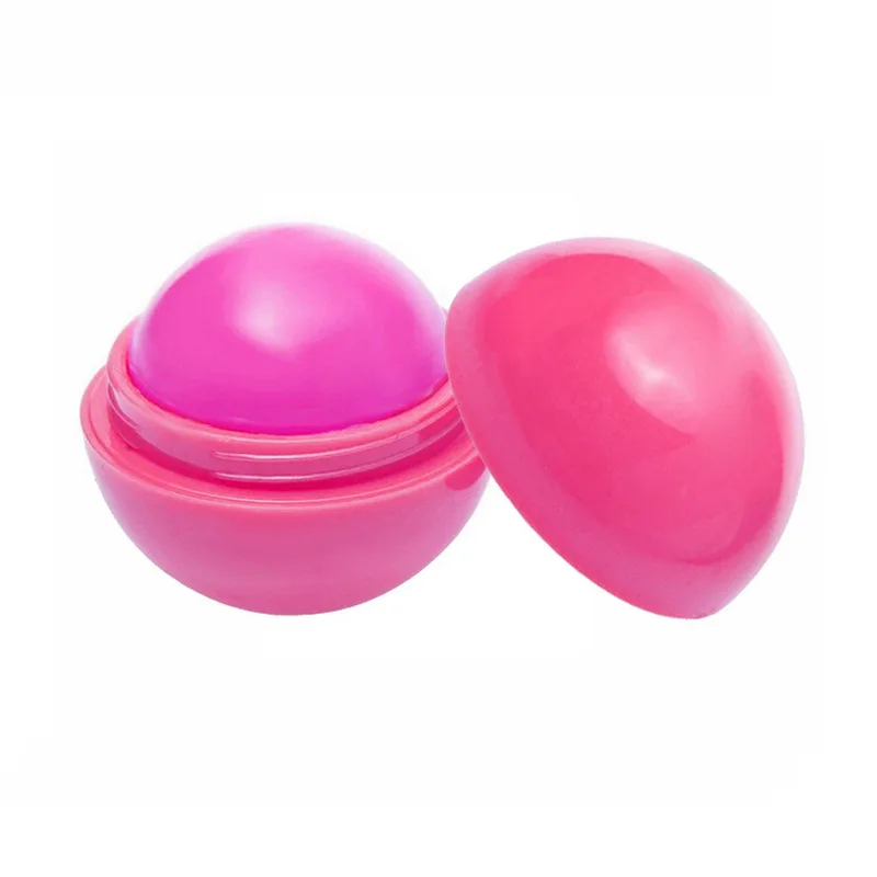 Bittb 3 шт. увлажняющий фруктовый шар бальзам для губ в круглой баночке ТИНТ стойкая