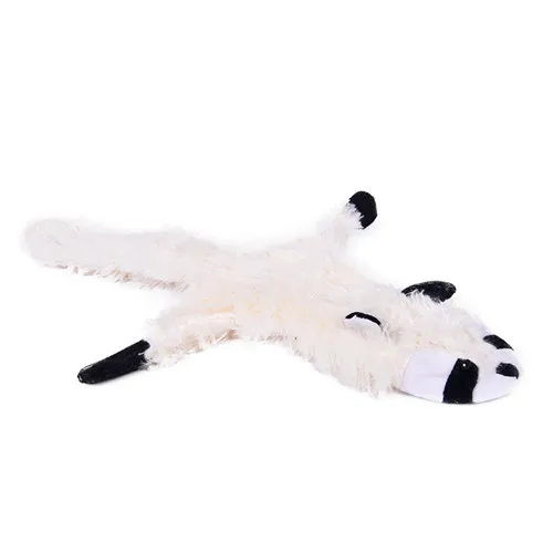 Funny Pet Dog Squeak Toys Stuffed Animals Pet Toys Plush Puppy Honking Squirrel for Dogs Cat Chew Squeaker Squeaky Toys for Pets - Цвет: Palm civet