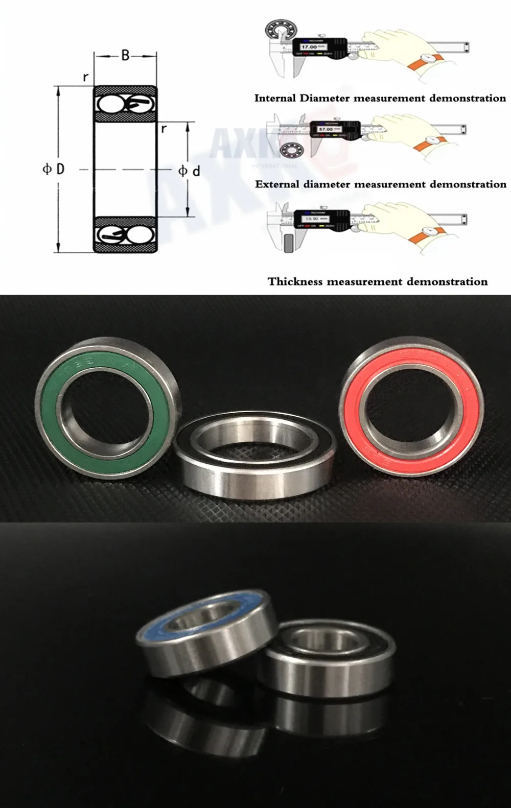 2 шт./лот 6903/18 18307-2rs 18307 6903 Rs Mr18307-2rs без Стандартный для велосипед Подшипник 18x30x7 18*30*7 мм
