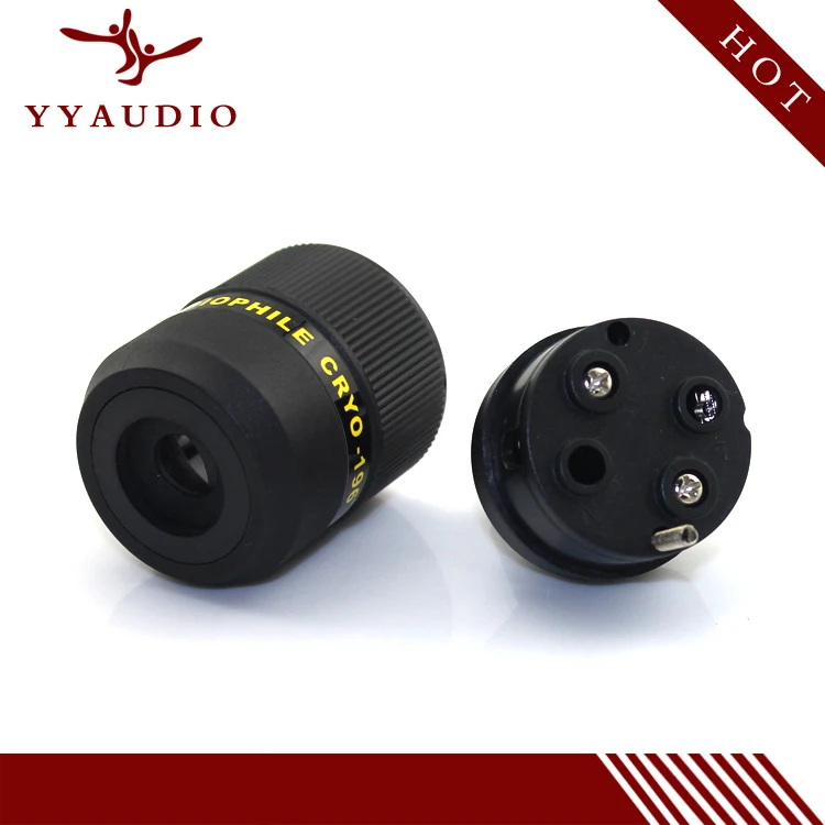 Разъем питания YYAUDIO YY 08G 24K типа 8 IEC с родиевым покрытием|iec power connector|iec poweriec connector |