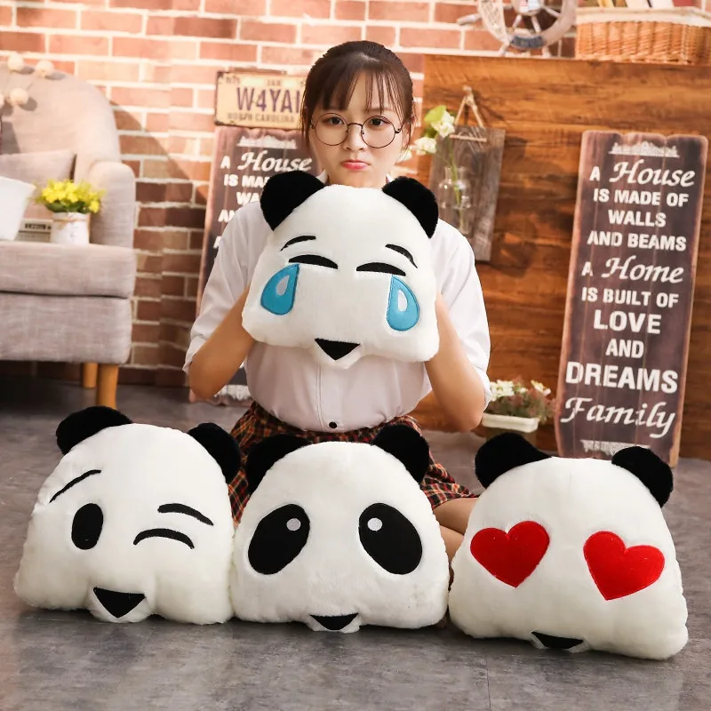 Birthday gifts Cartoon panda plush hand warmer warm handbags not charging double intervene pillow Shou Wu Christmas | Игрушки и хобби