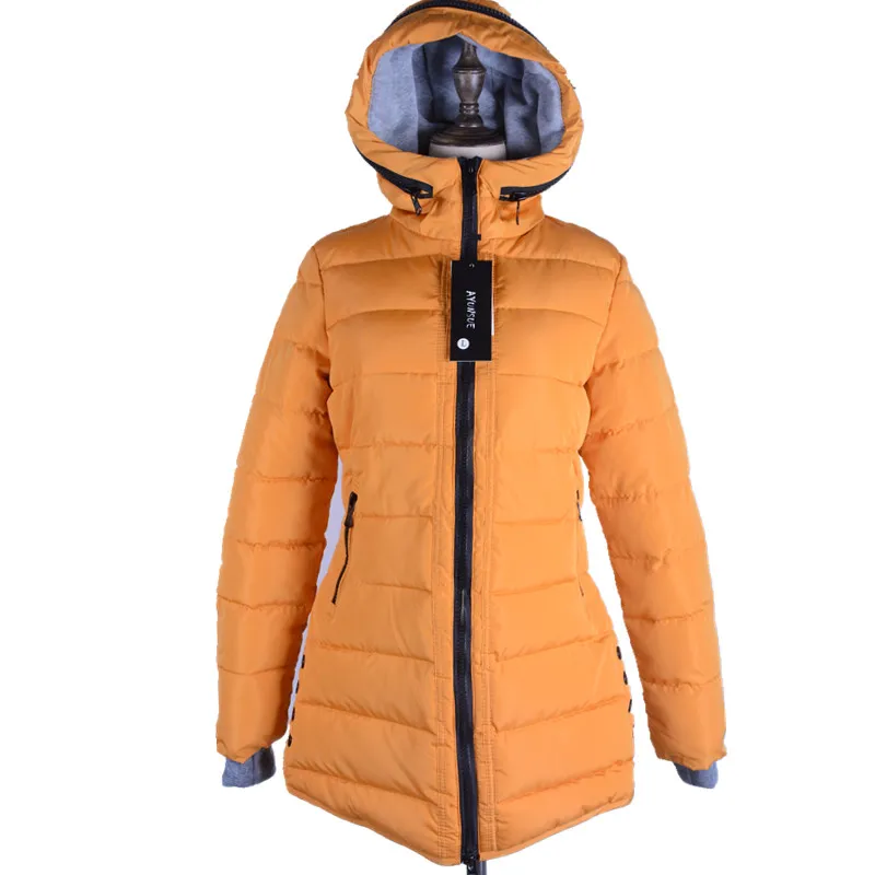 Женская длинная куртка-парка зимняя и осенняя модель TSP1657 2020 | одежда