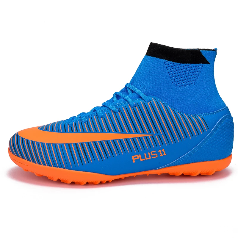 Leoci мужской бутсы футбольные с носочком кроссовки для футбола futsal shoes для мальчика футзалки кросовки футбольная обувь футзал EU 31-46