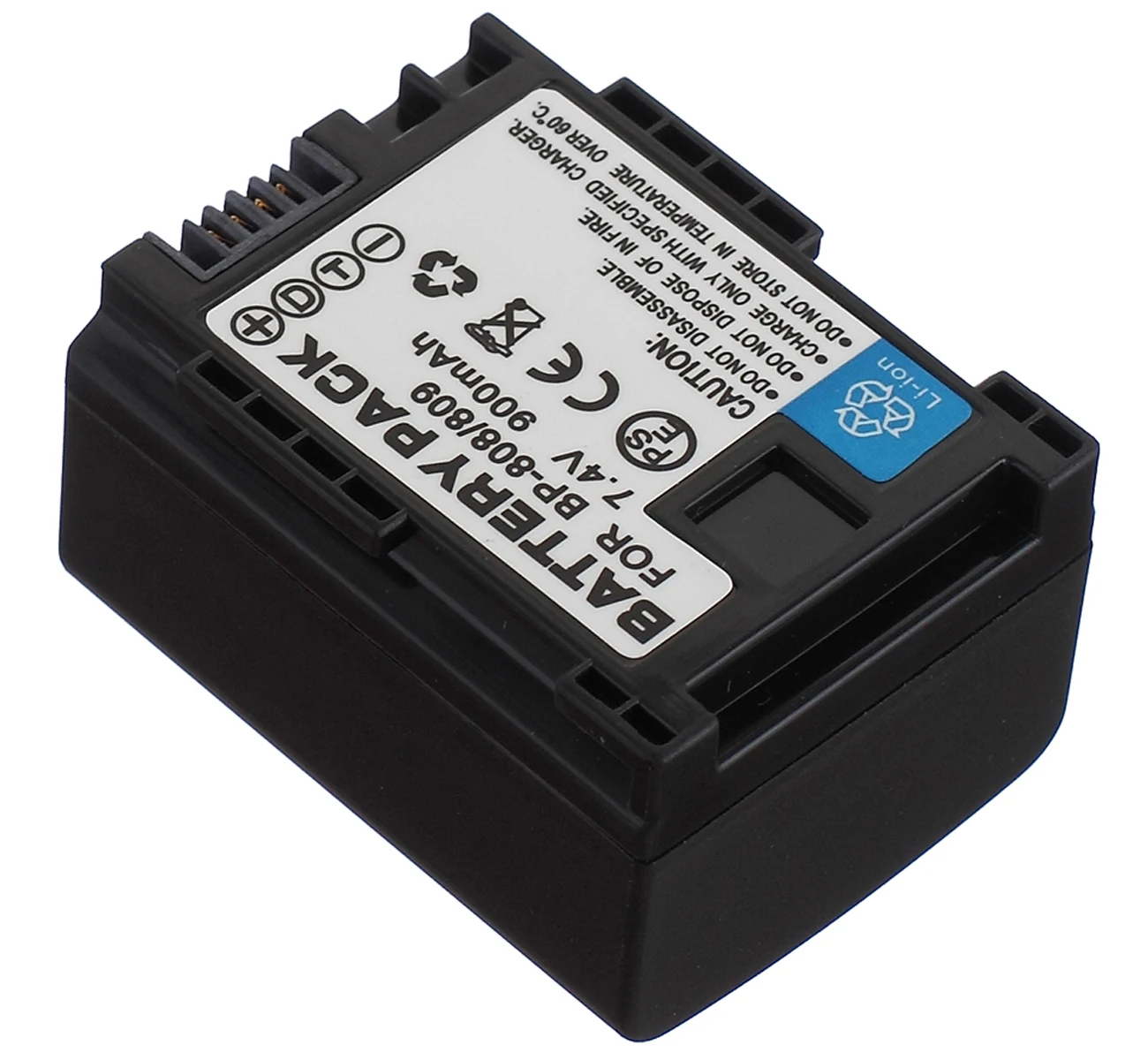 Аккумулятор для цифровой видеокамеры Canon LEGRIA FS20, FS21, FS22, FS36, FS37, FS46, FS200, FS305, FS306, FS307, FS405, FS406