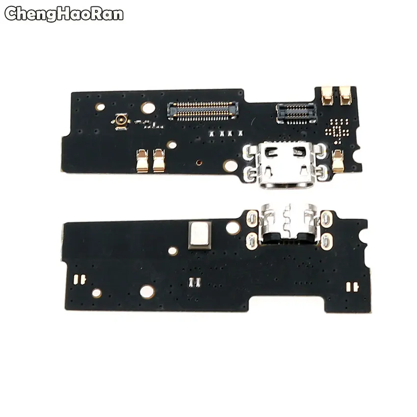 ChengHaoRan USB зарядный порт док-разъем гибкий кабель с микрофоном + вибратор для Motorola