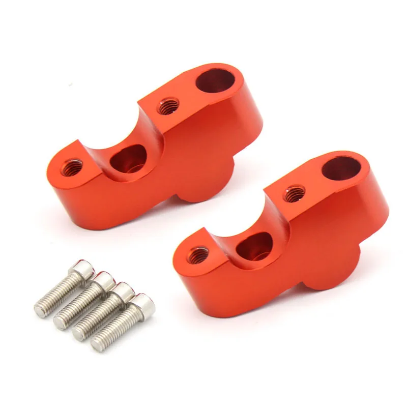 

Orange or Black Handle Bar Clamp Raised Extend Handlebar Mount Riser Fits For 390 2017 2018