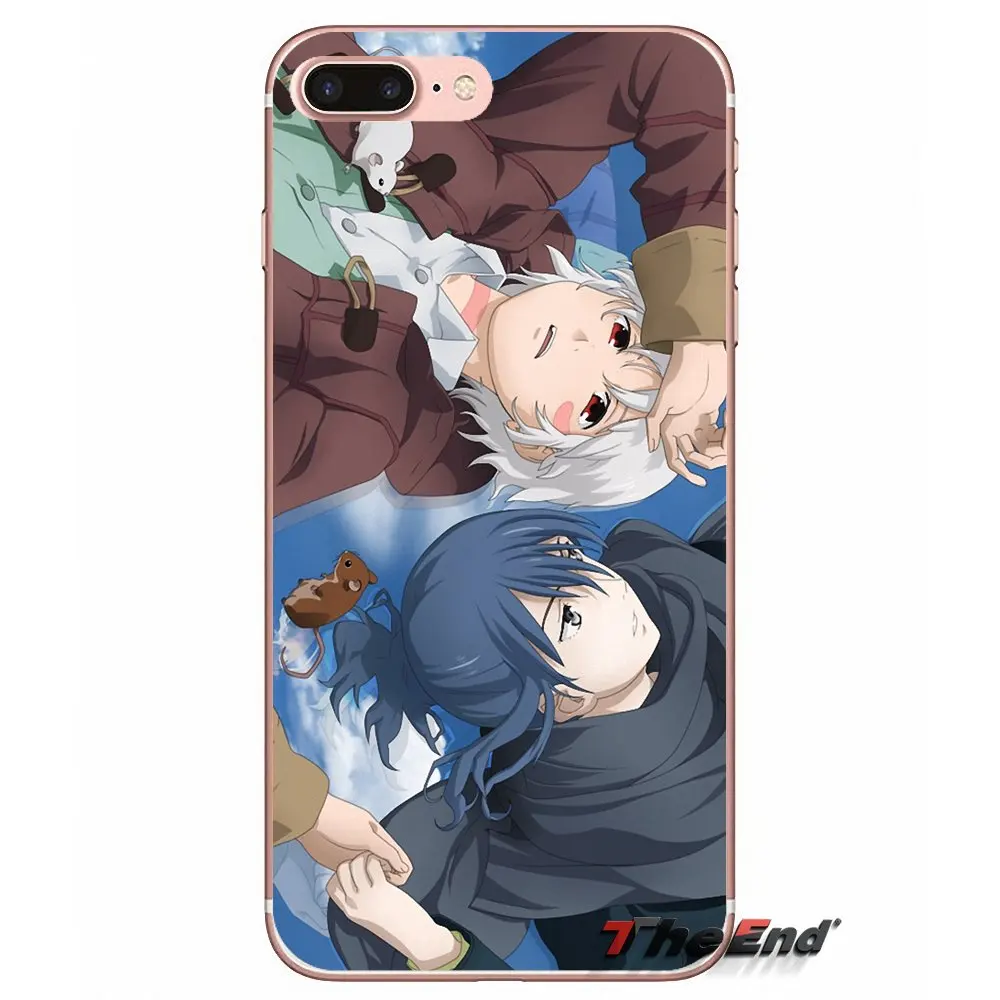 NO.6 Nezumi x Shion NezuShi Gown для HTC U11 One M7 M8 A9 M10 E9 Desire 630 530 626 628 816 820 Motorola G G2 G3 мягкие