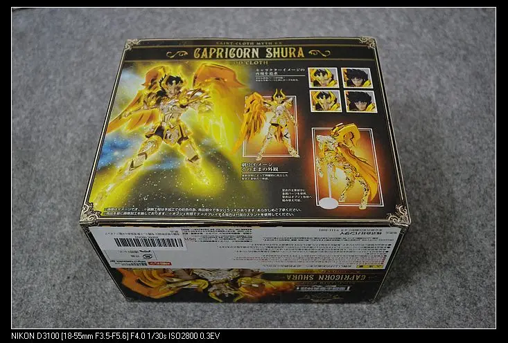 Новинка фигурка BANDAI Tamashii Nation Saint Cloth Capricorn Shura GOD CLOTH from Seiya Soul Of Gold | Игрушки и хобби