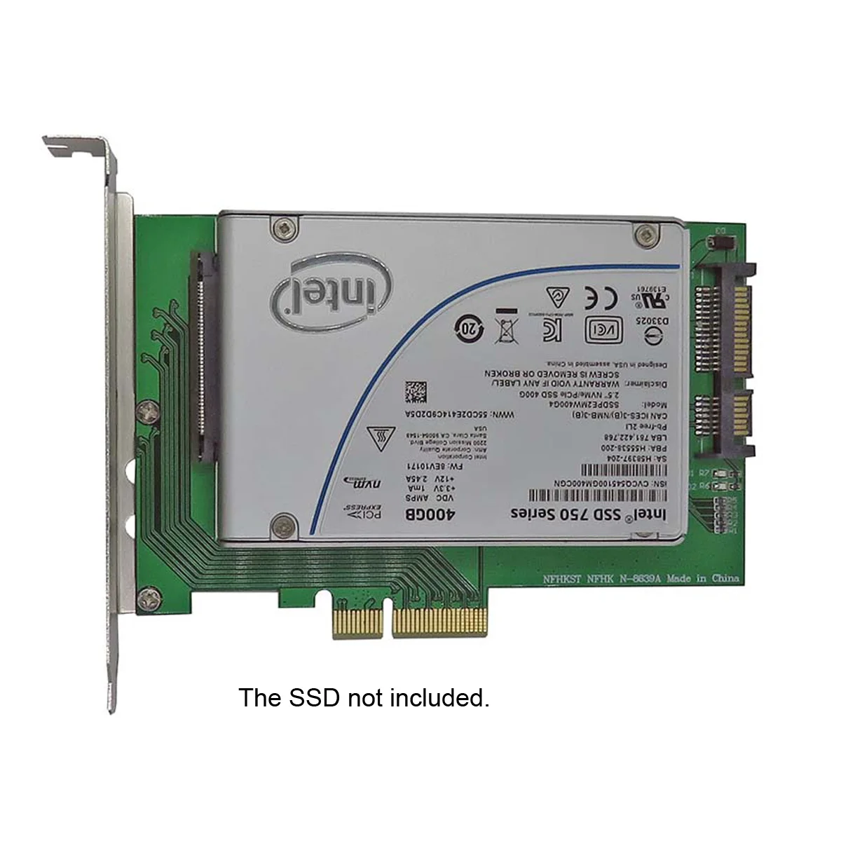 Комплект адаптеров хоста для материнской платы Intel 3 0 X4 A 750 Nvme Pcie Ssd Sff 8639 Cablecc Pci e Lane