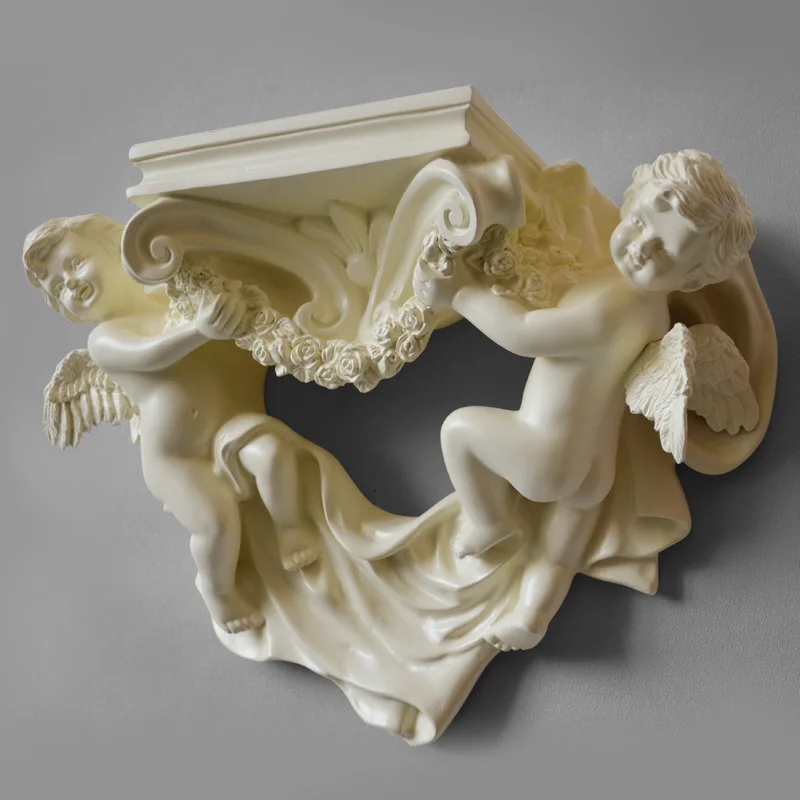 Скульптура ангела Настенный декор подвесная статуя животного аксессуары для