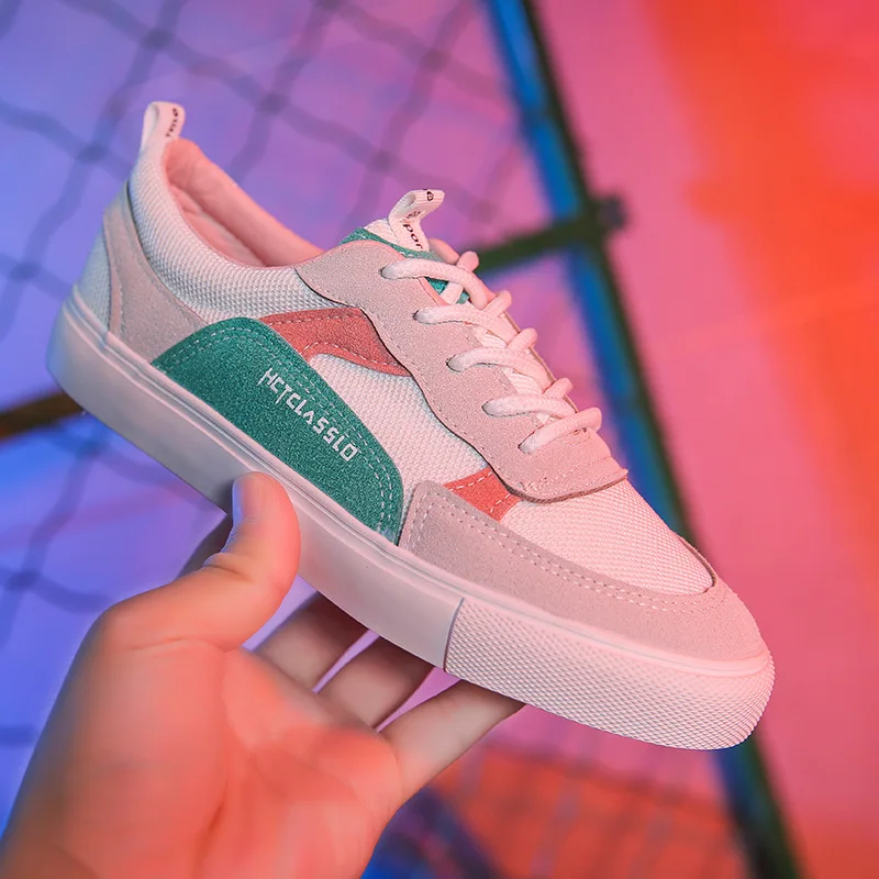 2019 Новинка весны Осенняя женская обувь дикий холст кроссовки тенденции