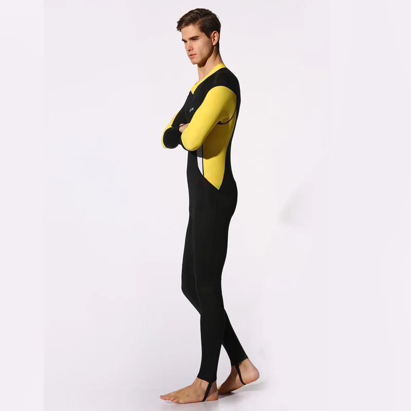 Hisea мужской цельнокроеный гидрокостюм с защитой от солнца и УФ лайкры