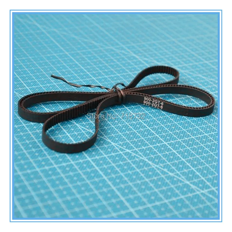 

350-2GT-6 round timing belt 350mm length GT2 6mm width 5pcs free shipping