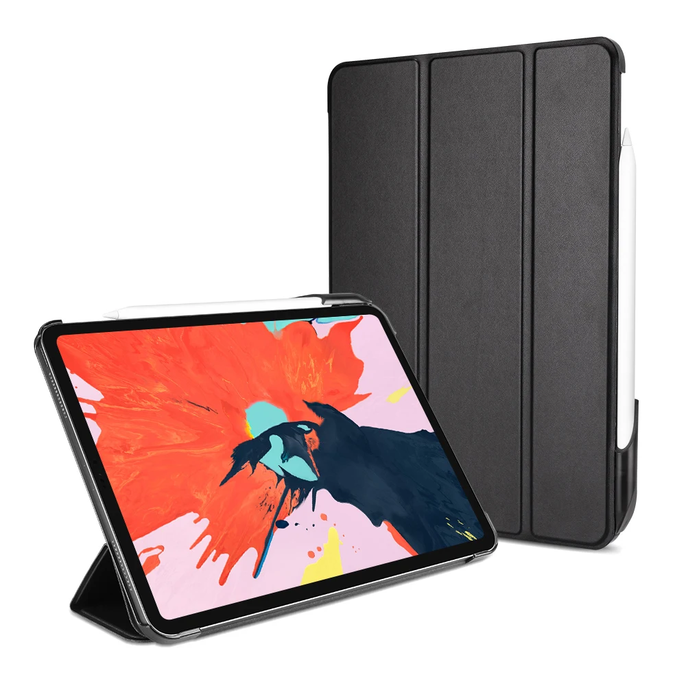 Откидной Чехол для iPad Pro 11 2018 чехол с держателем карандашей умный GOLP из