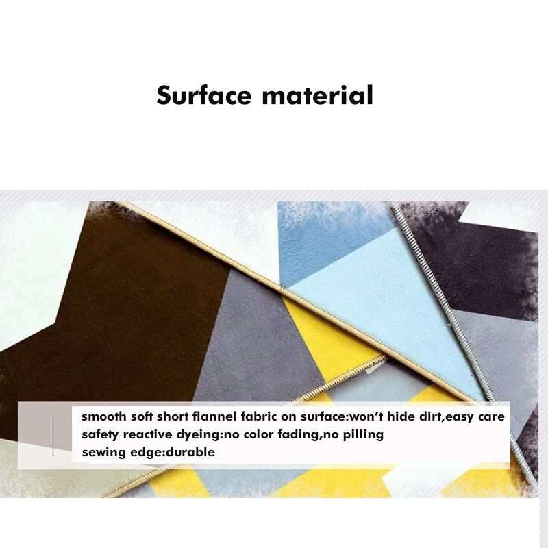 Модный скандинавский коврик в стиле ретро с затемнением и градиентом сине