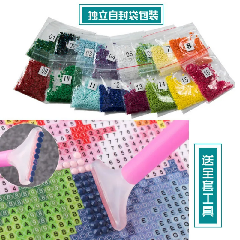 Алмазная вышивка 5d сделай сам мозаика полная иллюстрация цветка сливы и птицы