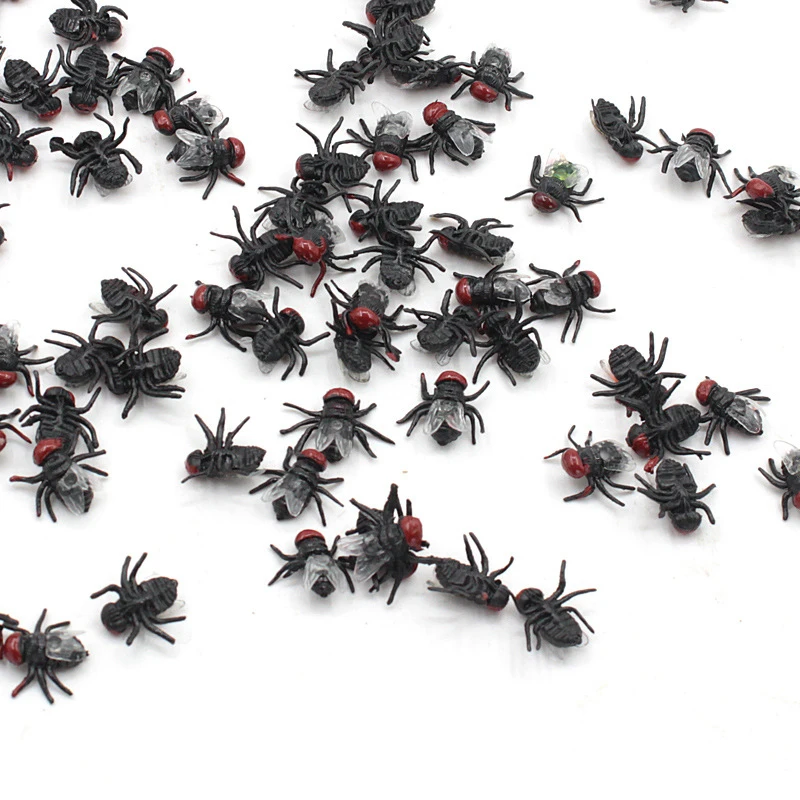 

3 Pcs Funny Fake Cockroach Dragonfly Scorpion Fly Halloween Decoration Jokes Pranks Fun Novelty Tricks Simulation False Toys