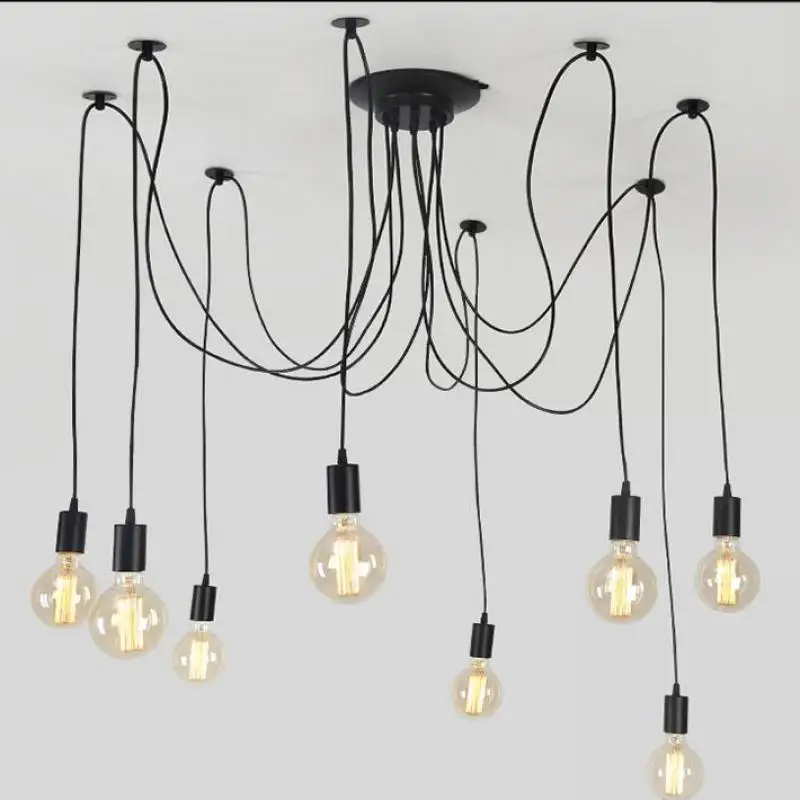 Винтажная люстра потолочный светильник в стиле лофт ретро лампа для детской