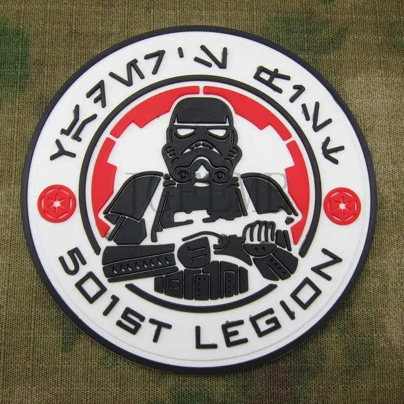Цветной 501 й легион имперский штормовик военный 3D ПВХ патч PB1623|3d pvc patch|patches patchespatch