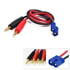 1 шт. EC3 до 4,0 мм Банановая Пуля разъем с 12AWG силиконовый кабель 30 см для Lipo Батарея RC Мультикоптер Квадрокоптер