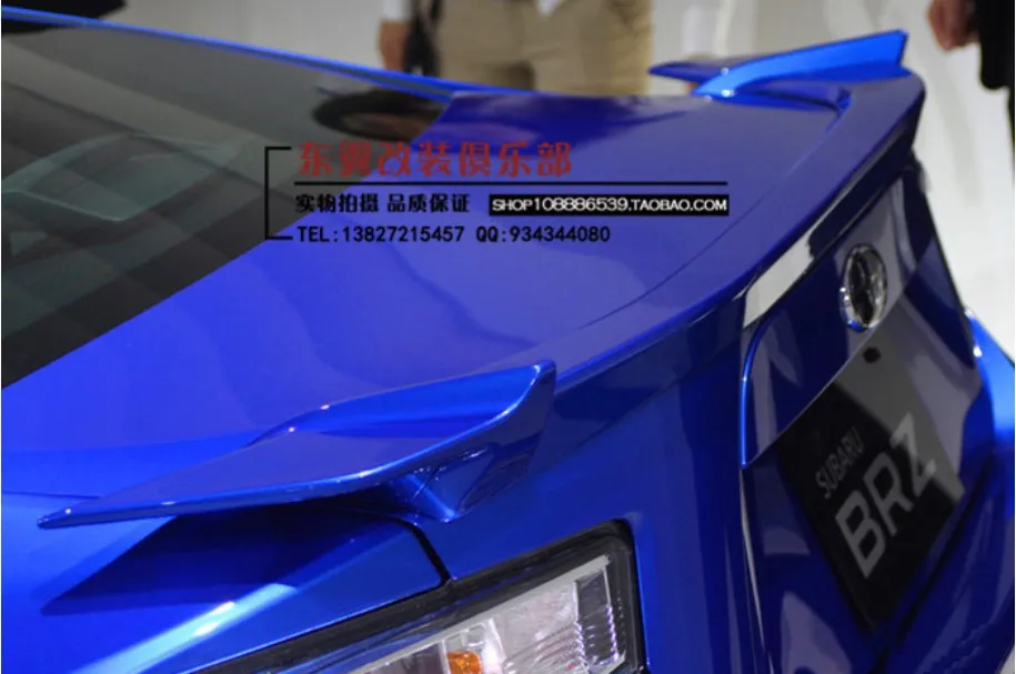 Спойлер для TOYOTA GT86 2013.2014.2015.2016 высокое качество заднее крыло Спойлеры багажник