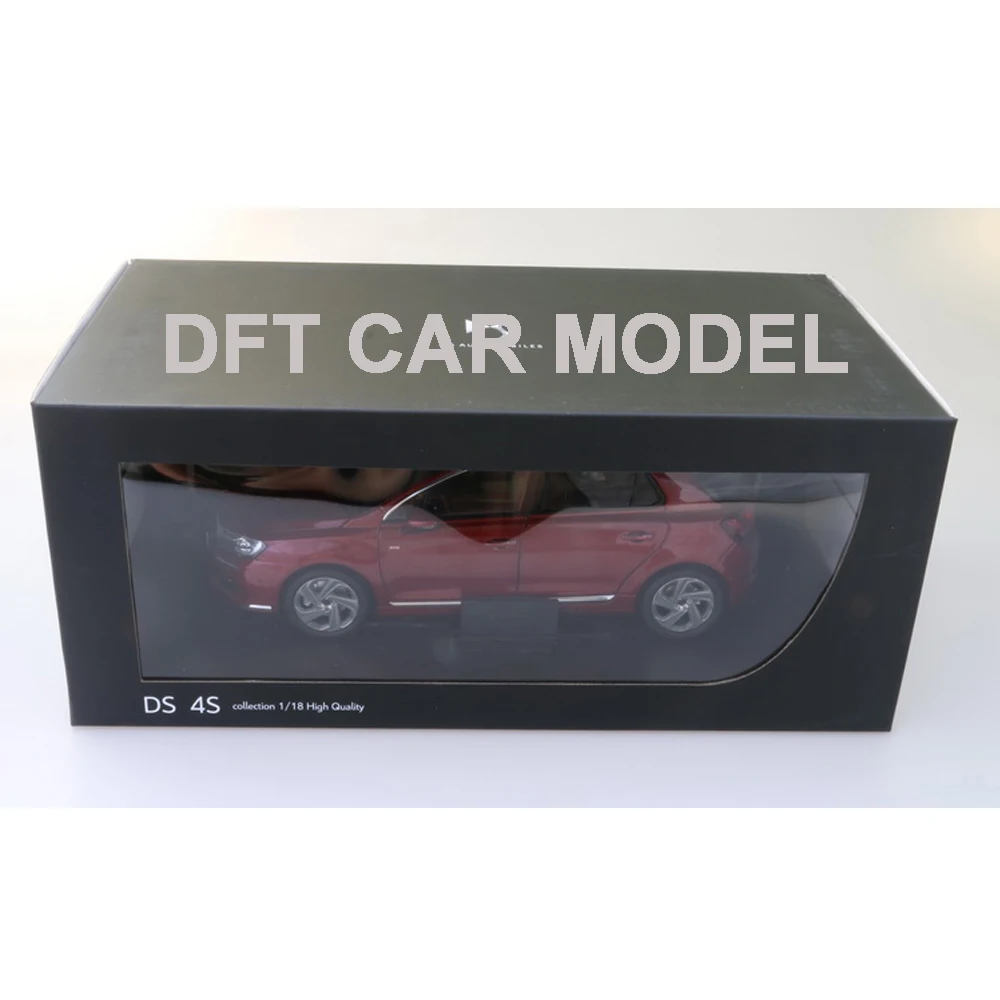 Литая модель автомобиля 1:18 для DS4S Коллекция игрушечных автомобилей бесплатная