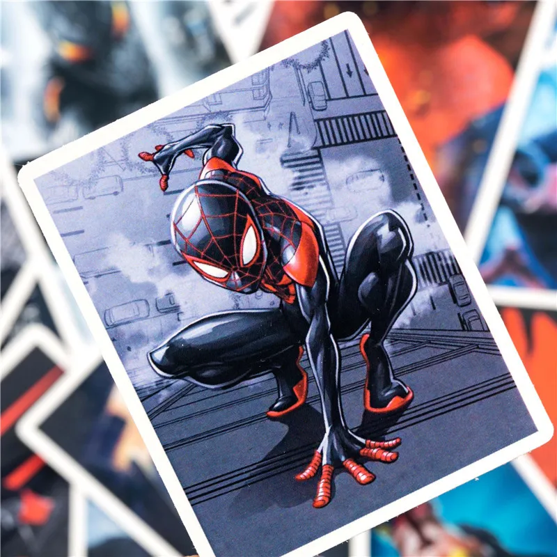 Все Мстители Человек-паук наклейка s Marvel супер наклейки герои для ноутбука холодильник pegatinas велосипед Телефон гитара мультфильм наклейка