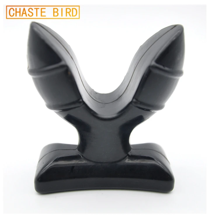 Анальная пробка chache Bird Мягкая Силиконовая с треугольным вырезом эротические