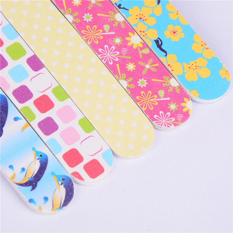 Инструменты для маникюра ногтей случайный инструмент акриловая пилка блок