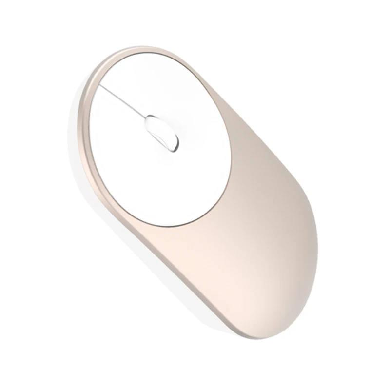 Gold Оригинальная Xiao mi мышь, Портативная Беспроводная игровая мышь с Bluetooth, RF 2,4 ГГц, двойной режим подключения mi 1200 dpi для Xiaomi mi, ноутбука - Цвет: Gold