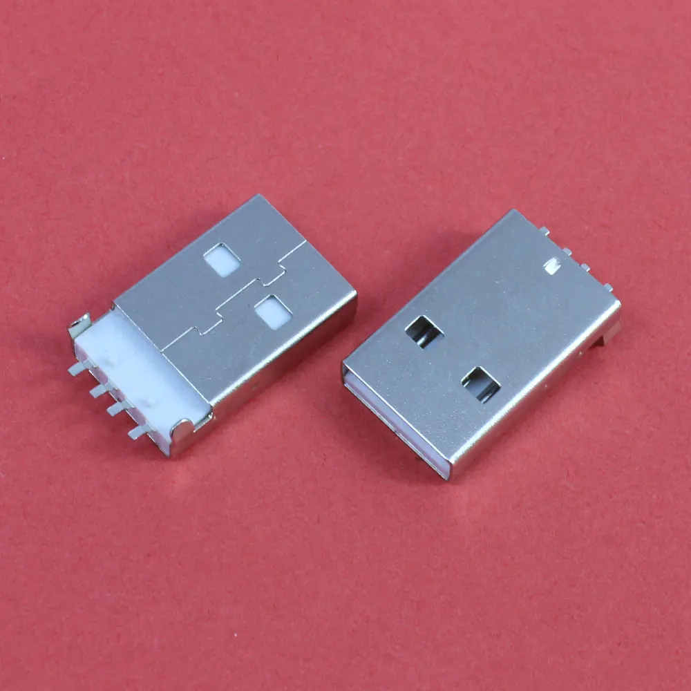 10 шт. USB папа адаптер разъем 4 Pin для пайки кабель Разъем компьютера PCB DIY зарядное