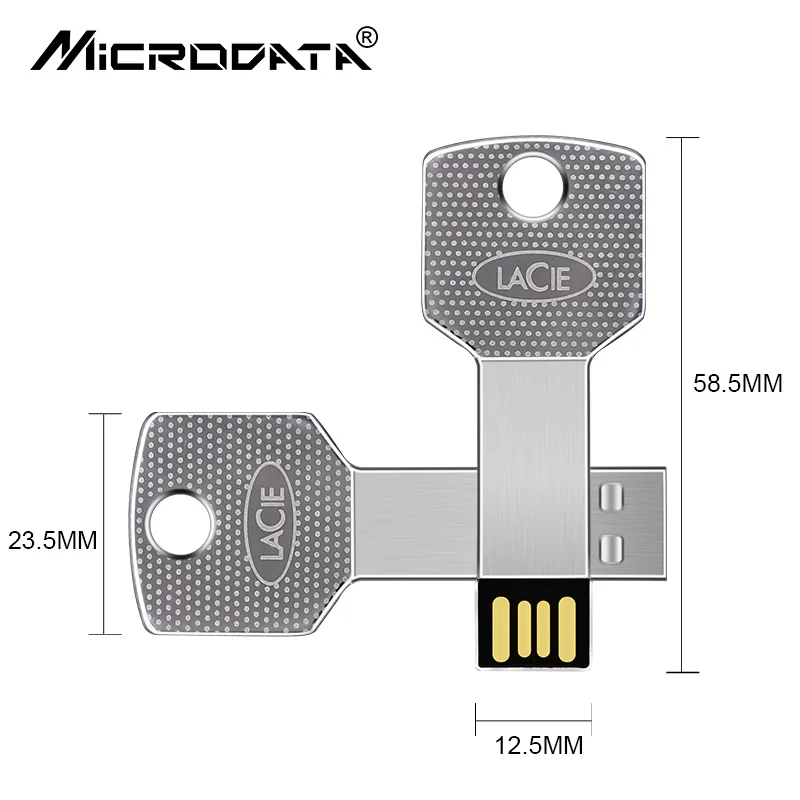 100% настоящий металлический водонепроницаемый 4 ГБ 8 16 32 64 Гб USB флеш накопитель