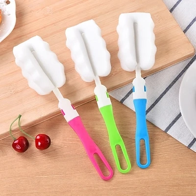 1 шт. съемная губка щетка для бутылочки младенцев молочные бутылки соски