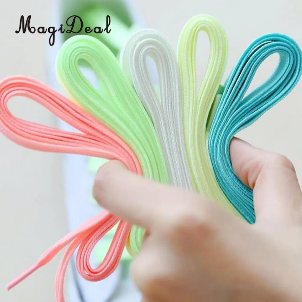 

MagiDeal 3 Pairs Luminous Roller Skate / Inline Skate Shoe Laces Shoelaces 180cm
